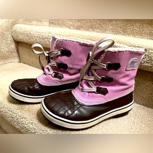 Sorel Tívoli youth-girls snow boots size 4